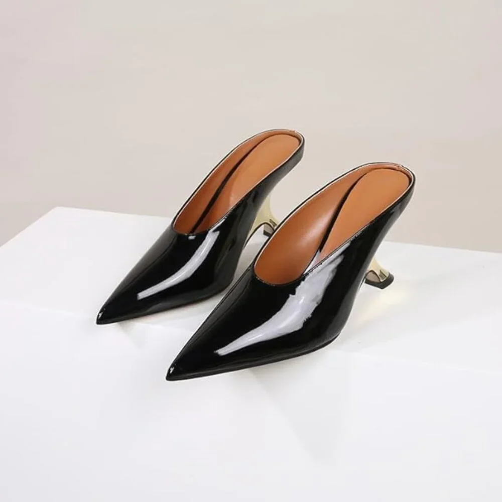 Leather Heels - Picture 4 of 5